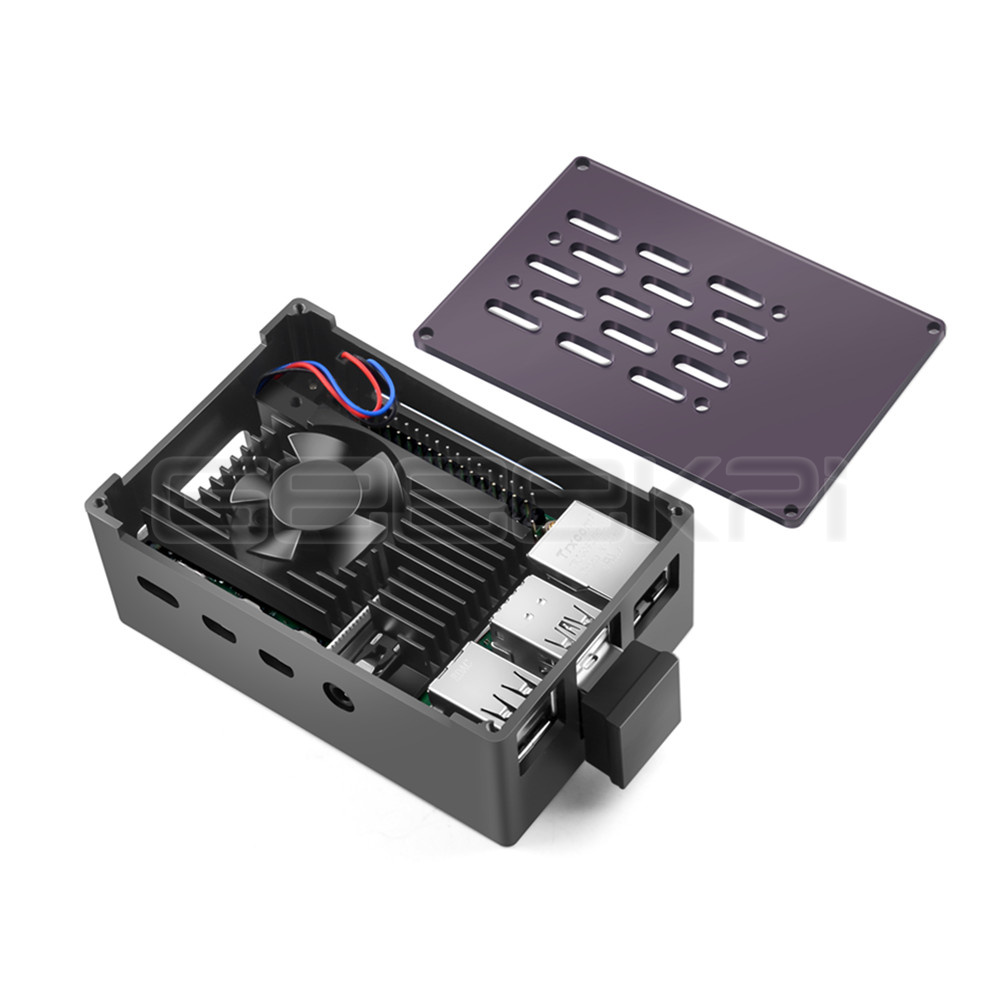 Geeekki Cangkang Hitam Casing  - Turing Pi 2 ulasan dan harga