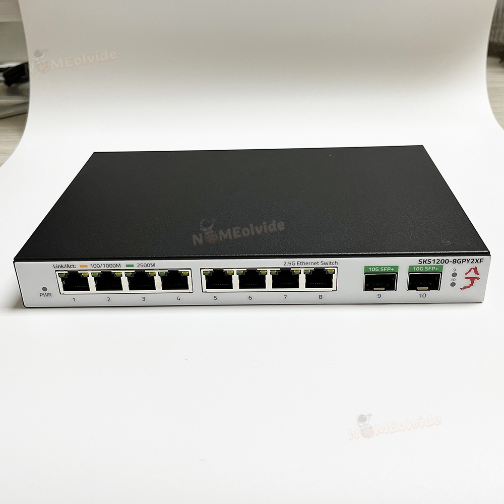Switch Xikestor SKS1200 Sederh - Sfp+ 10G Managed Switch 8 Port ulasan dan harga