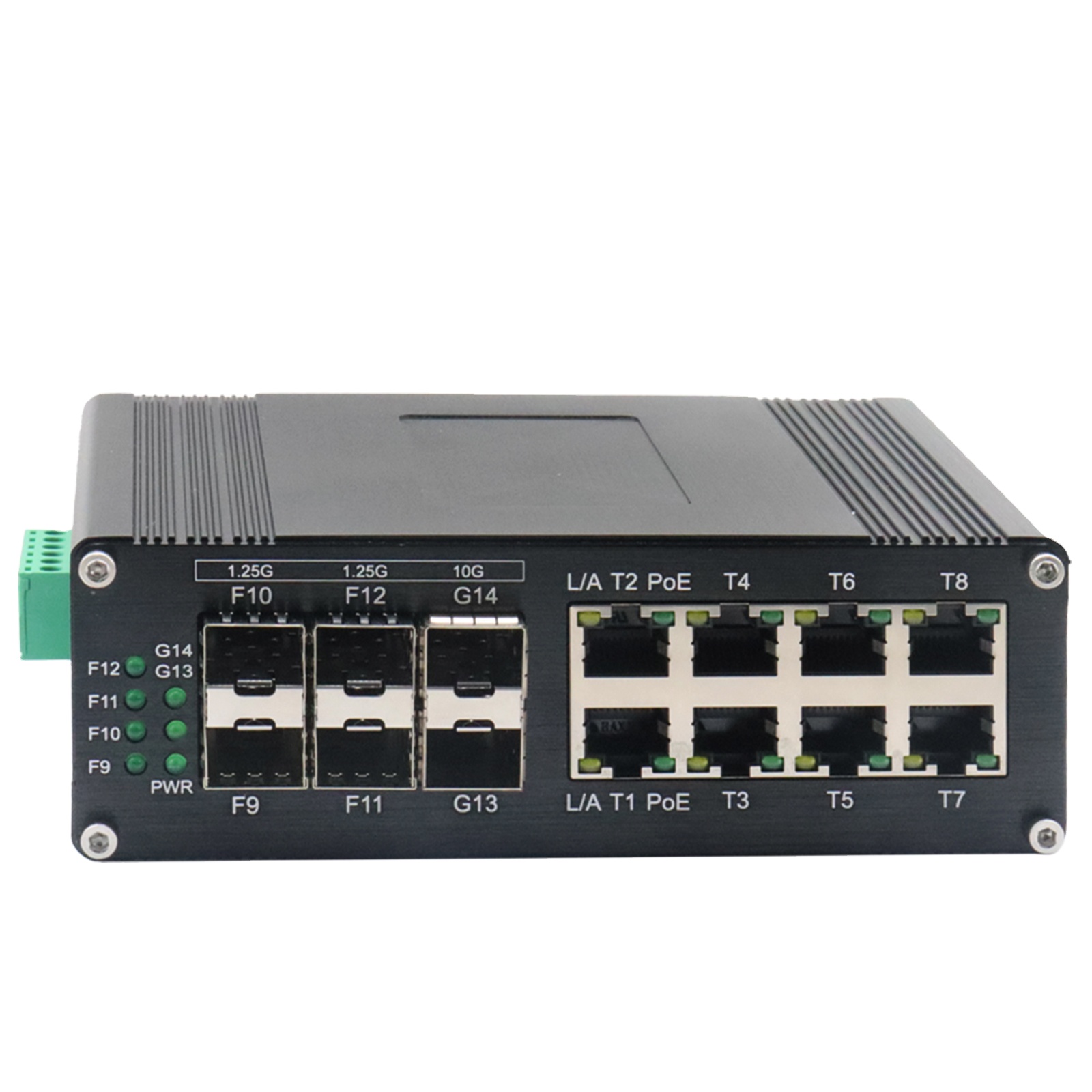 Switch Ethernet Industri Gigab - Managed Gigabit Poe Switch 8 Port 802.3At ulasan dan harga
